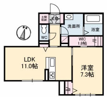 間取図 シャーメゾン桜Ⅲ