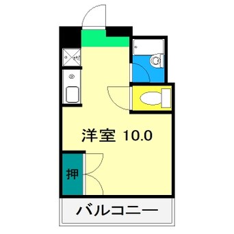 間取図 サニーパレス朝倉