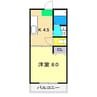 ホープロイヤルハイツ 1Kの間取り