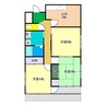 竹村マンション 3DKの間取り