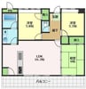 アストーレ青柳 3LDKの間取り