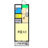 クラシエ6 1Kの間取り