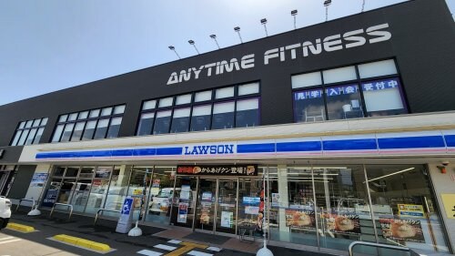 ローソン 高知神田北店(コンビニ)まで416m ハイツ北小松 1