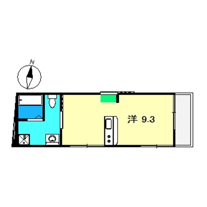 間取図 ラ･ポルト新屋敷