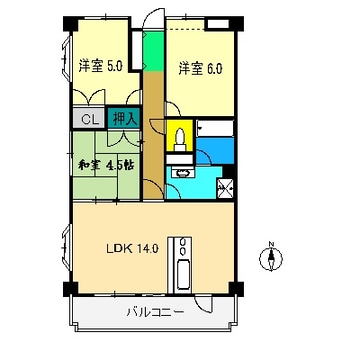 間取図 グランディ