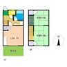 土讃線/土佐一宮駅 徒歩12分 築39年 2DKの間取り