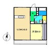X-ino 1LDKの間取り