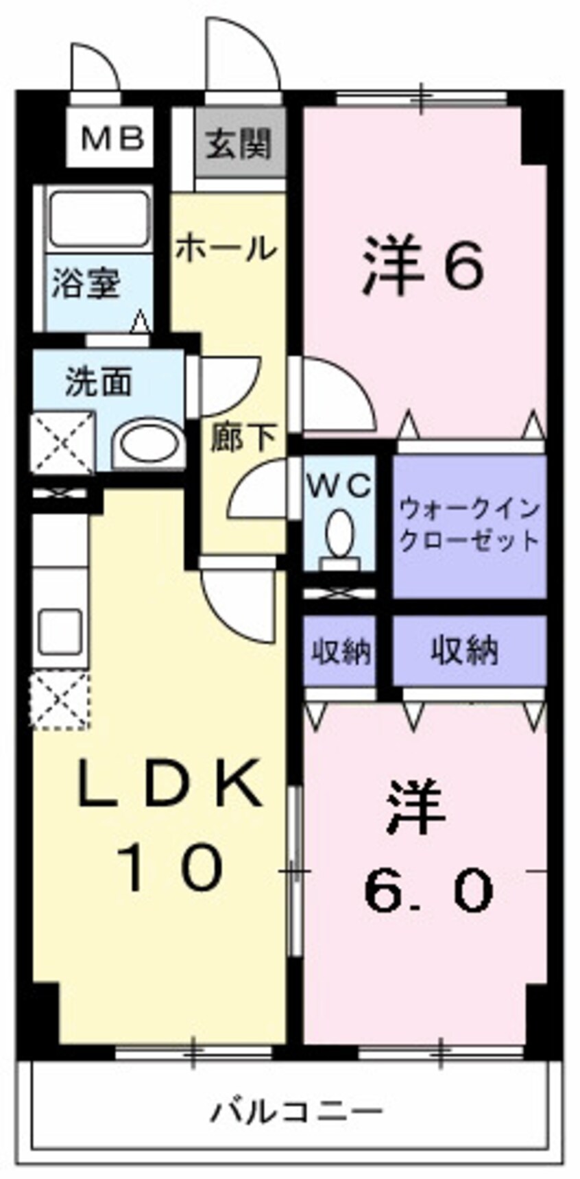 間取図 高埇マンション