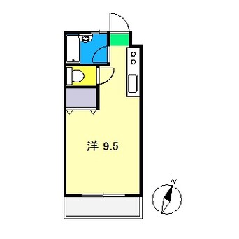 間取図 コーポMIKI Ⅰ