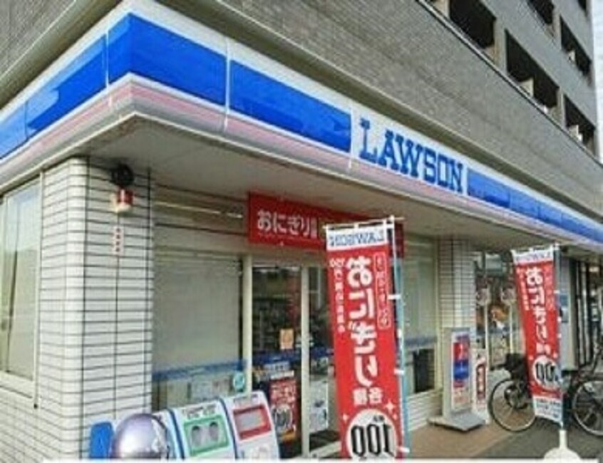 ローソン 高知朝倉駅前店(コンビニ)まで384m GrandLine-W