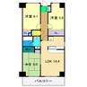アプリア桟橋 3LDKの間取り