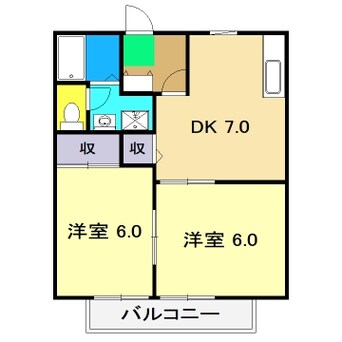 間取図 ソレジオみづき