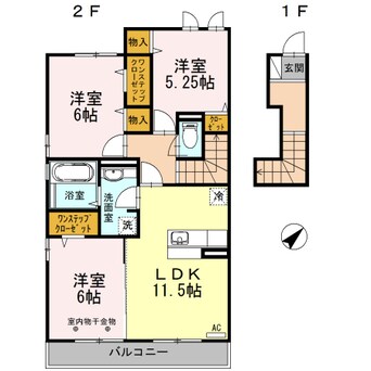 間取図 ミルパーチェ