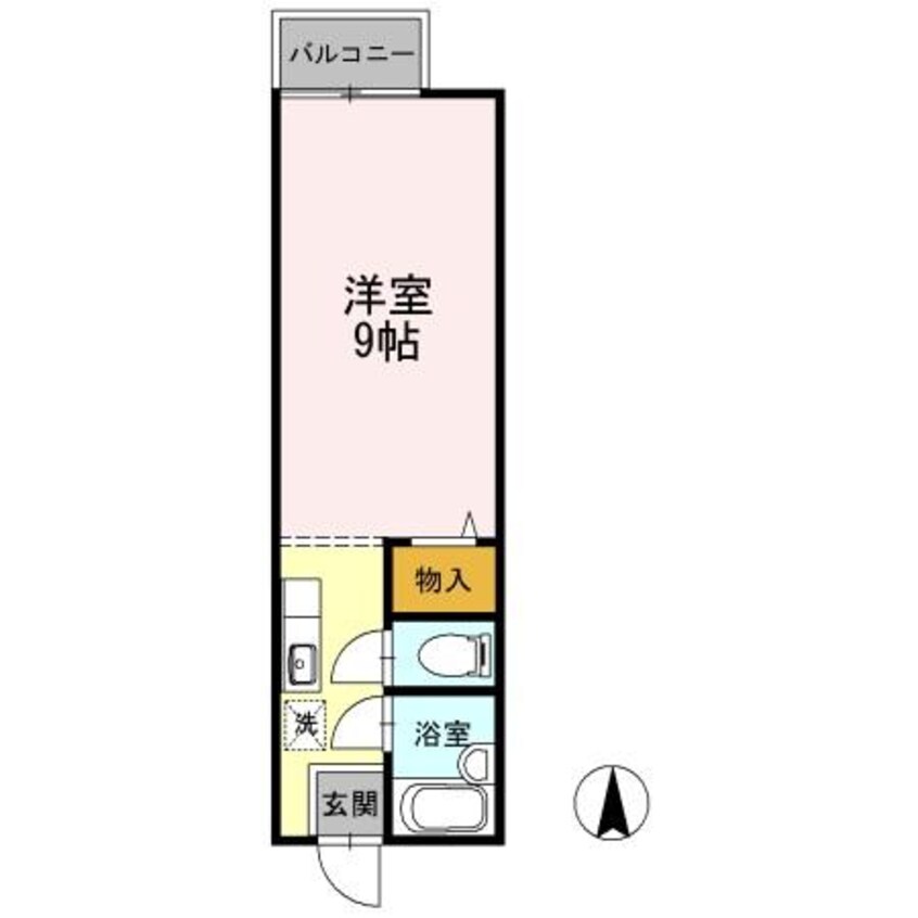 間取図 ＣＡＳＡ２１ｔｈ