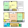 土讃線/円行寺口駅 徒歩3分 築43年 4LDKの間取り