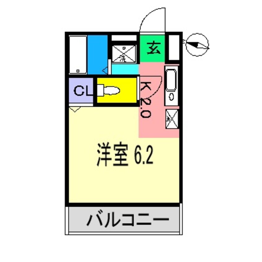 間取図 フィネス三園