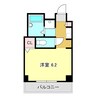 フィネス三園 1Kの間取り