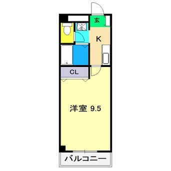 間取図 エポカ大川筋