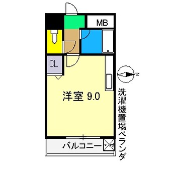 間取図 アスターハウス新本町