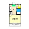 ペガサスY 1Kの間取り