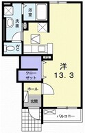 フリューリングの間取図