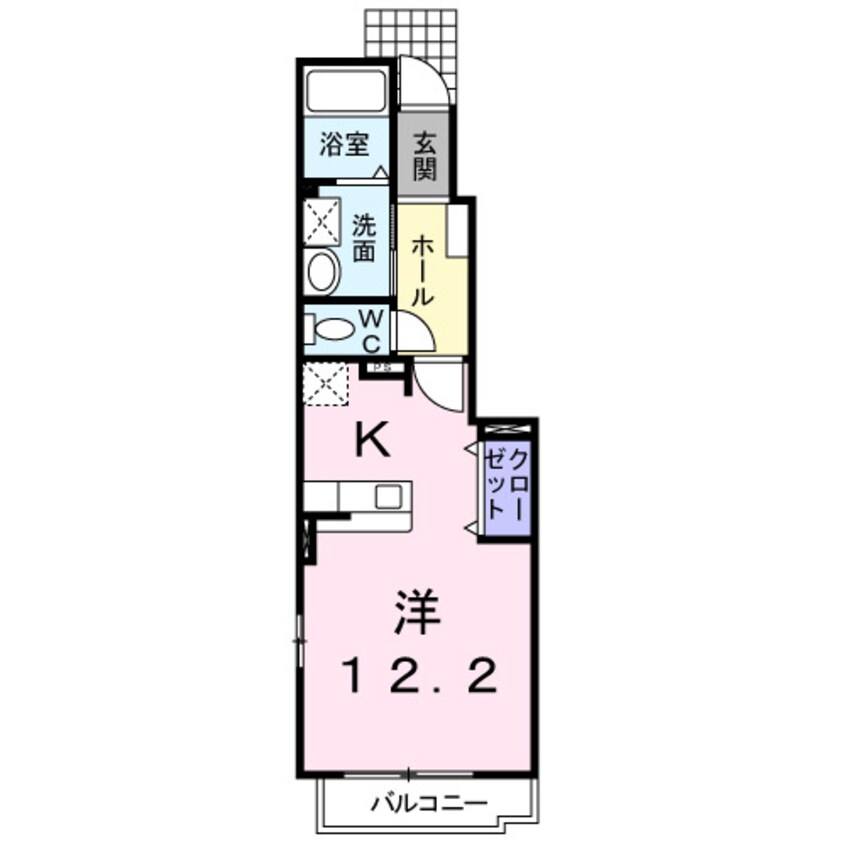 間取図 ＴＩＡＲＡ　Ⅱ