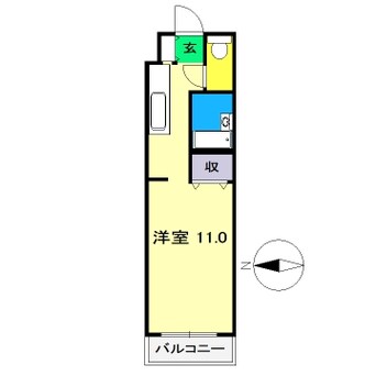 間取図 University House