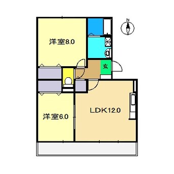 間取図 ラ･クレール