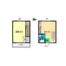 グランドパーク桜井町 1DKの間取り