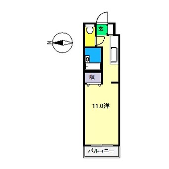 間取図 University House