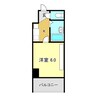 セブンシーズ入明アネックス 1Kの間取り
