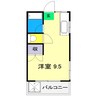 グリーンハイツ(新田町) 1Rの間取り
