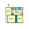 シティ次郎丸 3DKの間取り
