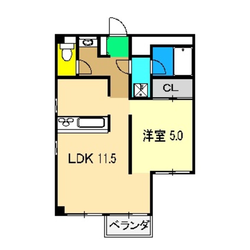 間取図 みずきハウス