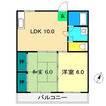 間取図 サンフェニックス