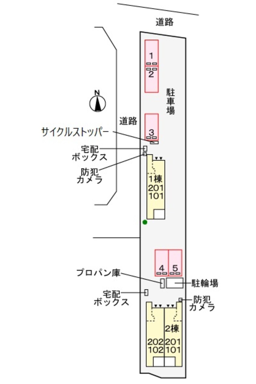 駐車場 宮ノ丸トウロデン・１