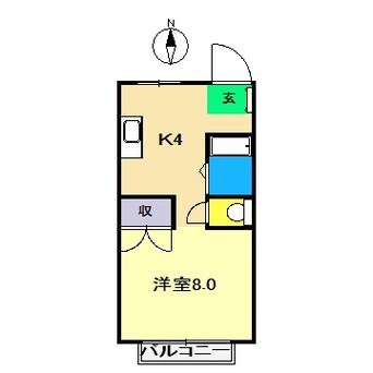 間取図 白竜マンション