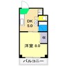 ハイツ森本 Ⅱ 1DKの間取り