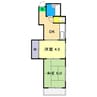 コーポ旭 Ⅰ 2DKの間取り