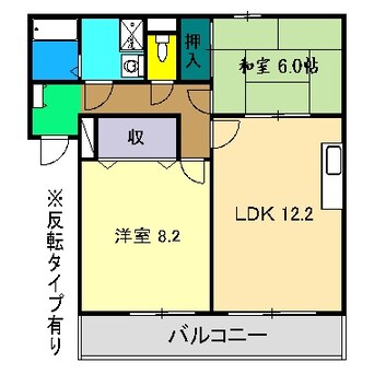 間取図 フィネス高橋