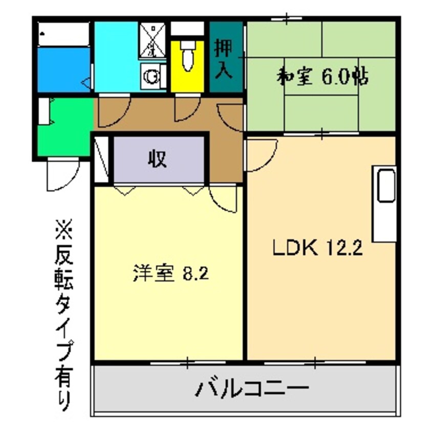 間取図 フィネス高橋