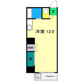 間取図 コーポ阪口