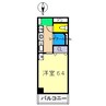 グランリーオ 1Rの間取り