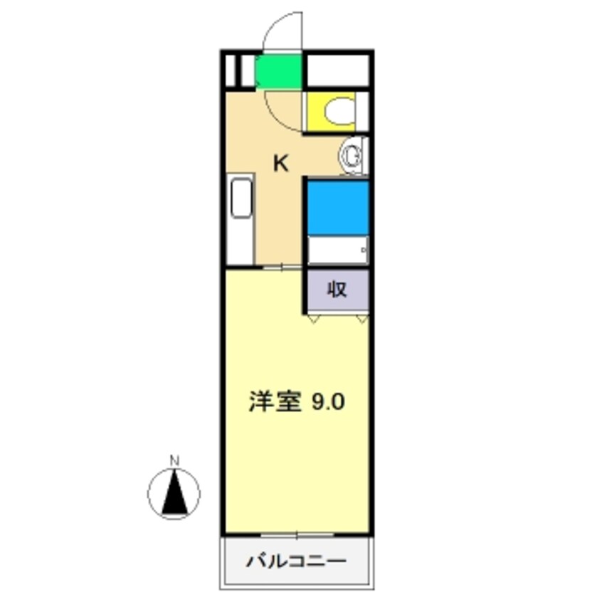 間取図 ムーンハイツ