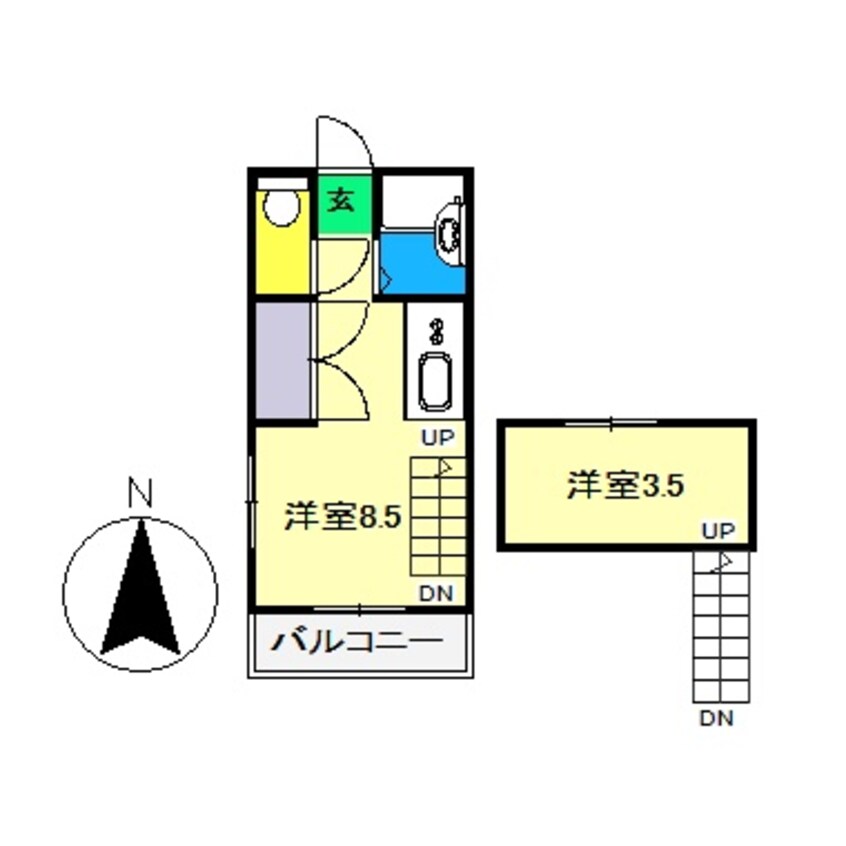 間取図 サンテラス北本町