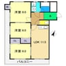 ロイヤルT 3LDKの間取り