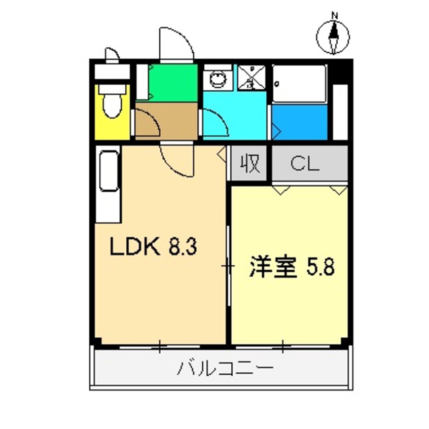 間取図 マリベール グローリエ