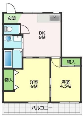 間取図 ドリームハウス1