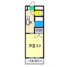 ハイツA 1Kの間取り
