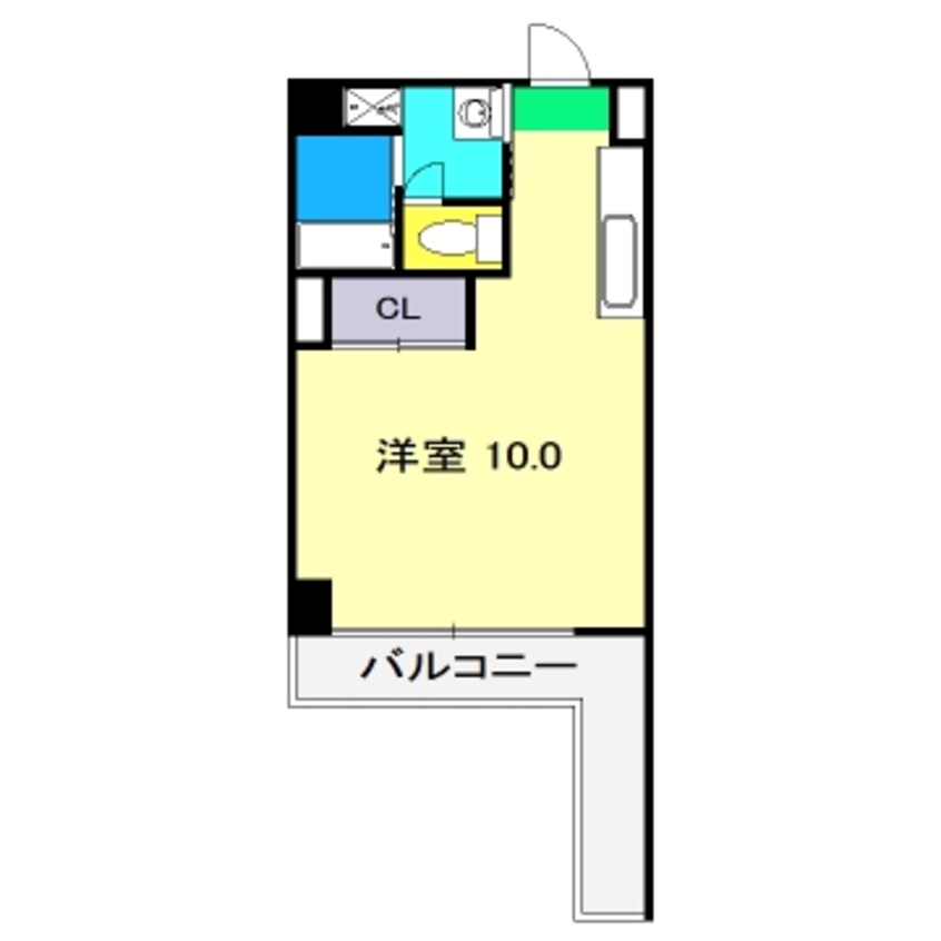 間取図 アスターハウス(旭駅前)